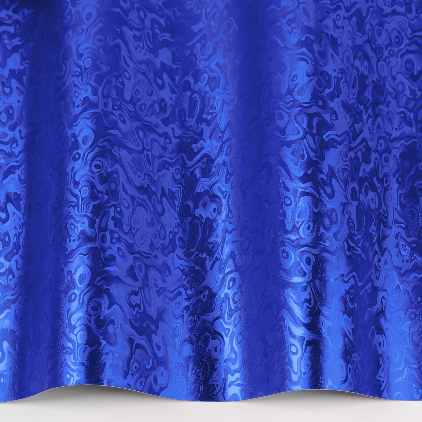 Lypumso® Blue PET Damascus Forged Vinyl Wrap
