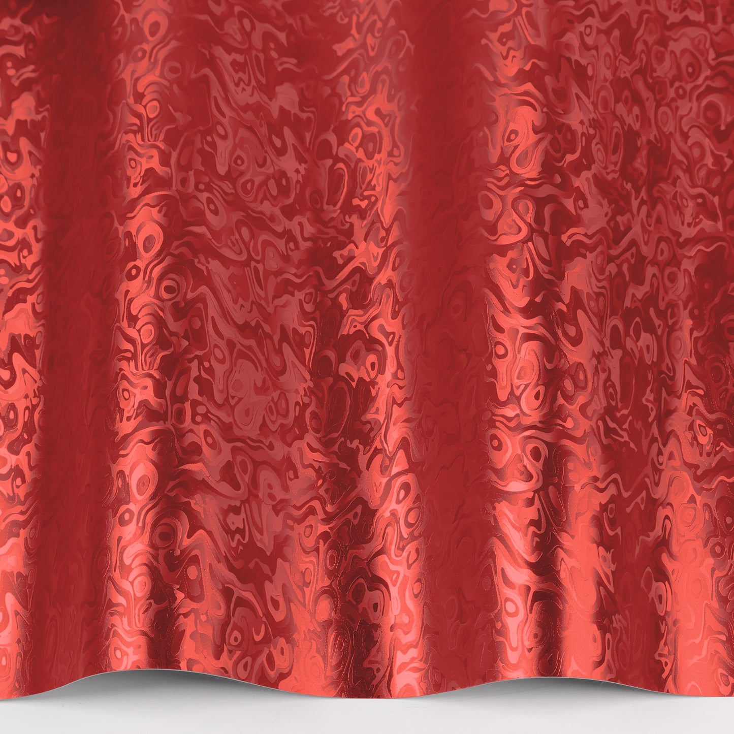 Lypumso® Red PET Damascus Forged Vinyl Wrap