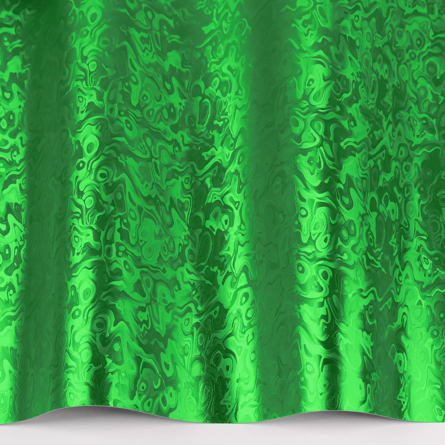 Lypumso® Green PET Damascus Forged Vinyl Wrap