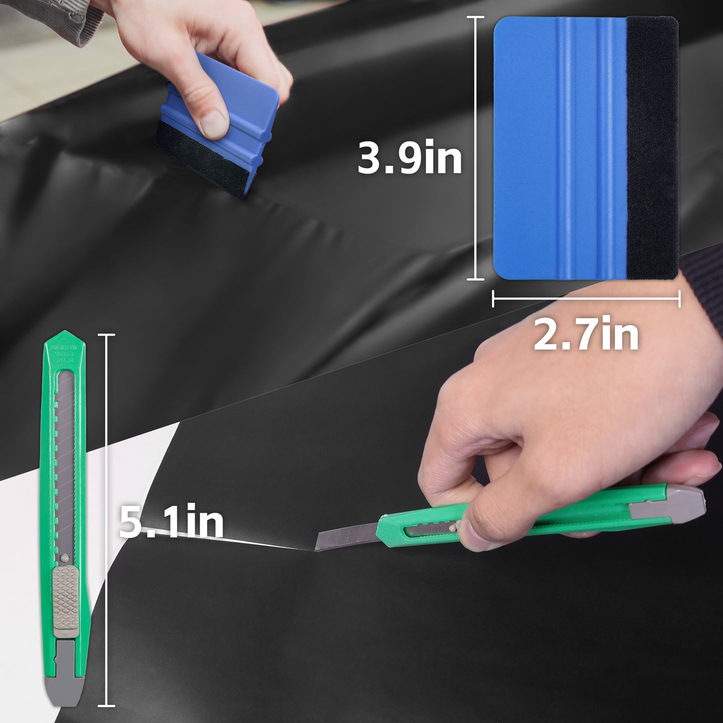 Lypumso Lypumso® Matte Black Vinyl Wrap Roll