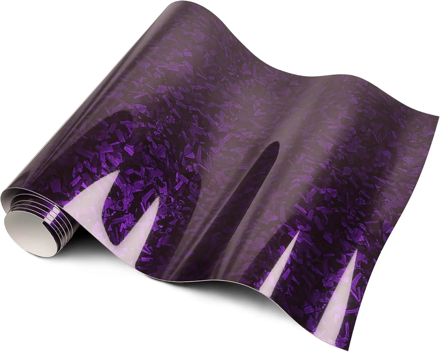 Lypumso Lypumso® Glossy Purple Forged Carbon Fiber Vinyl Wrap