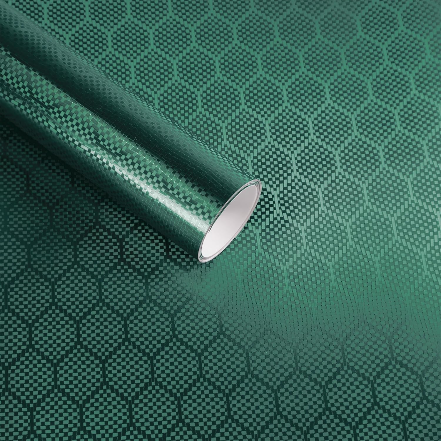Lypumso® Honeycomb Carbon Fiber Vinyl Wrap (Green)