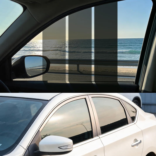 LYPUMSO Ceramic Car Window Tint Film Privacy Anti-Glare & Heat Reduction Window Tint for Cars