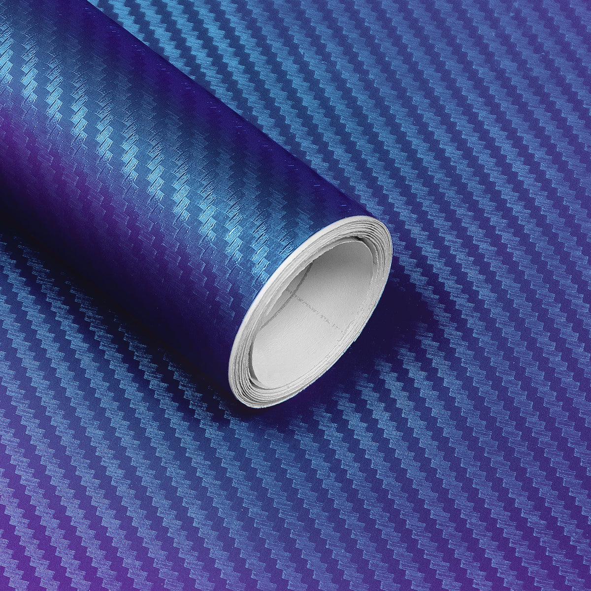 3D carbon fiber vinyl wrap — Chameleon Blue to Purple (1)