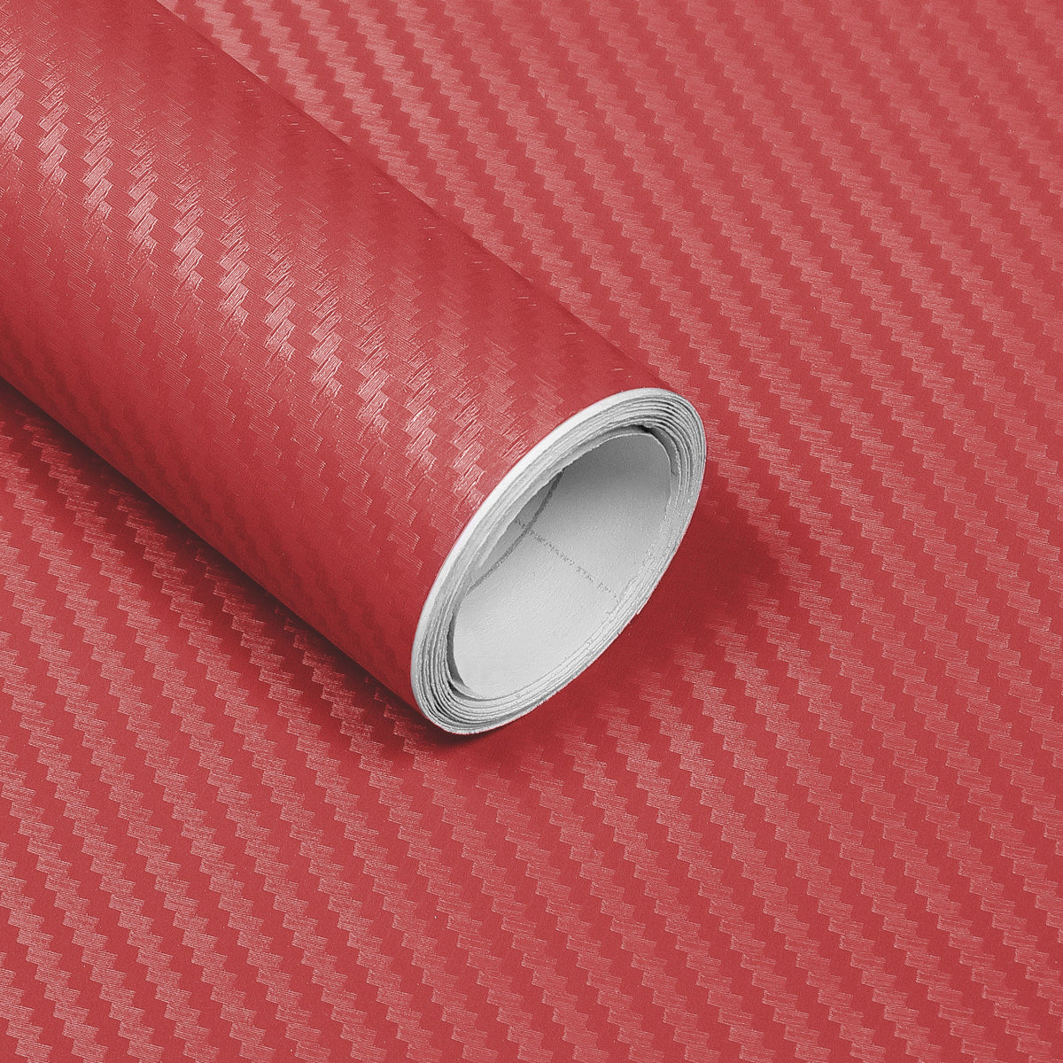 3D carbon fiber vinyl wrap — Red (1)