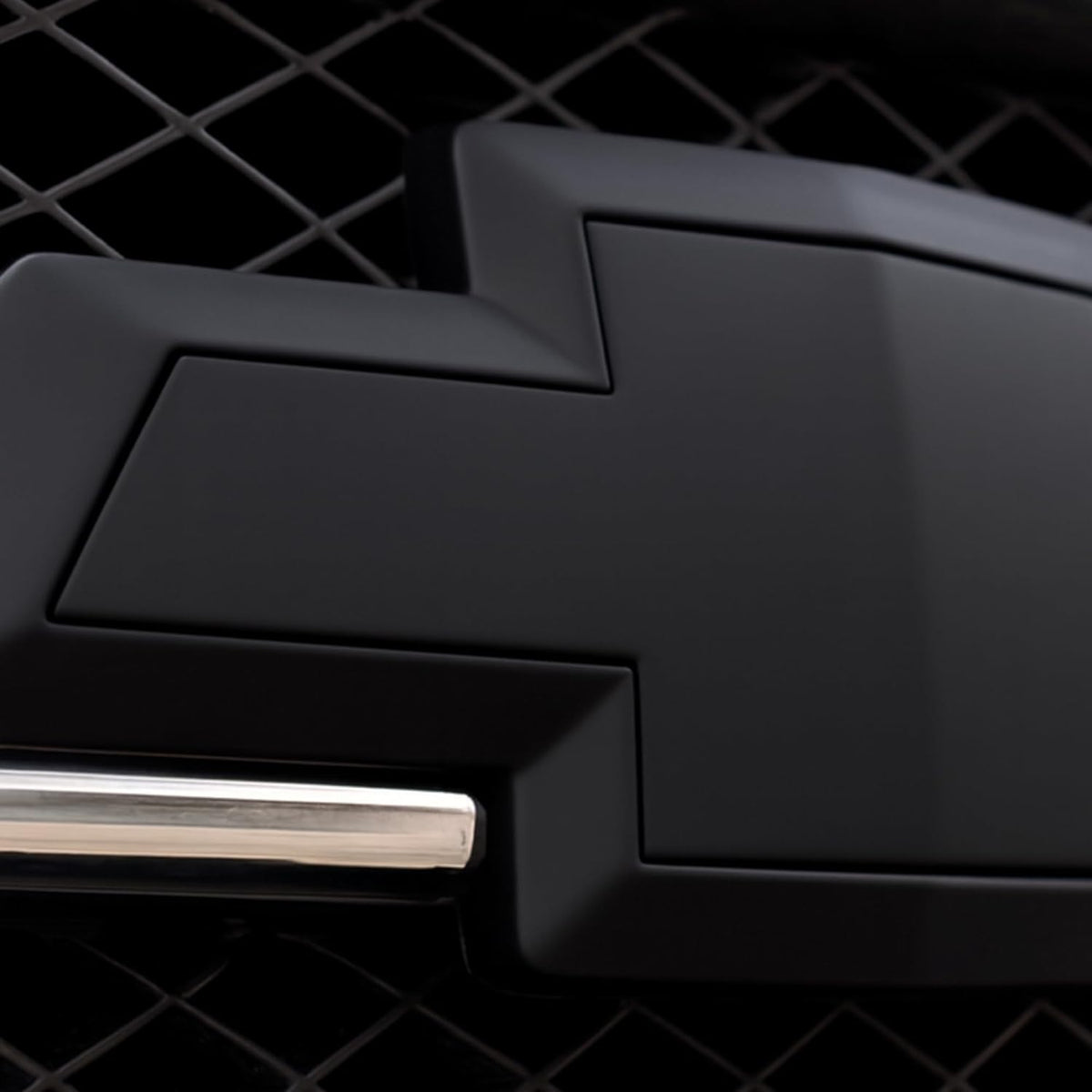 Auto emblem vinyl wrap kit — Matte Black (2)