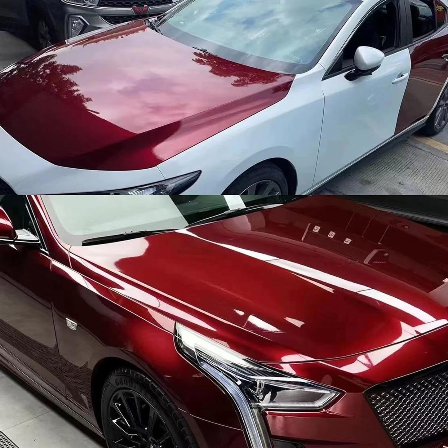 Lypumso® Liquid Metal Red Vinyl Wrap