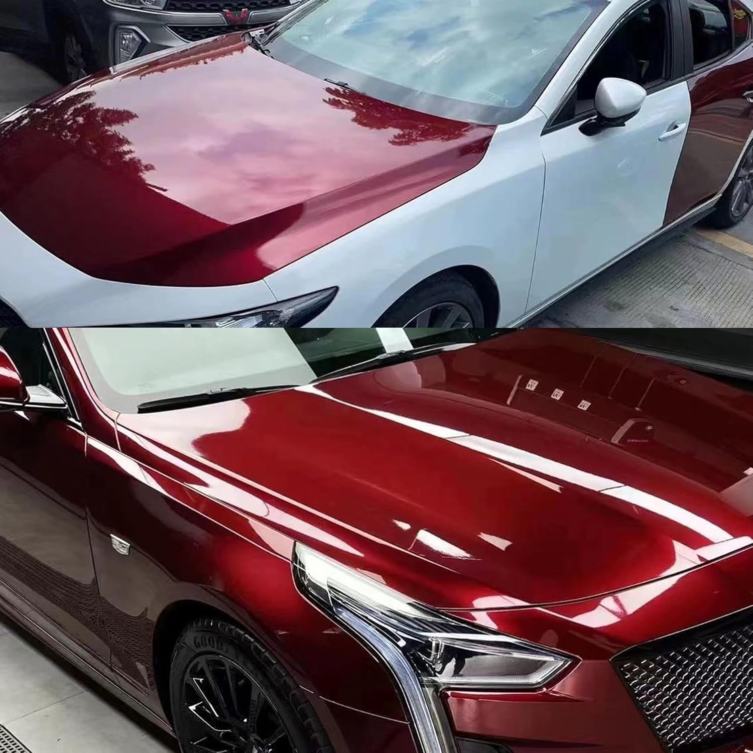Lypumso® Liquid Metal Red Vinyl Wrap