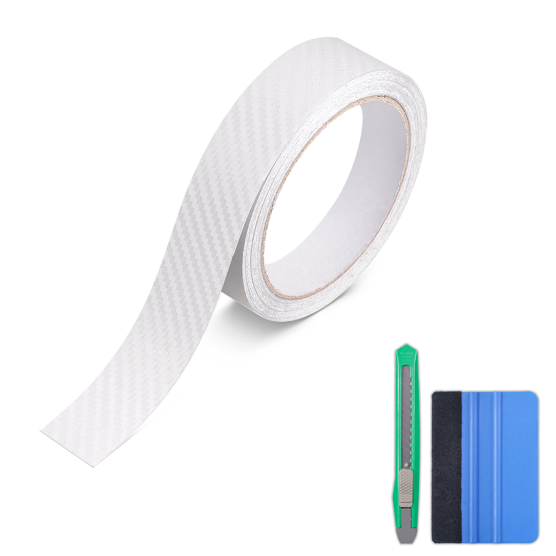 Lypumso® 3D Clear Carbon Fiber Vinyl Tape with Tools Kits