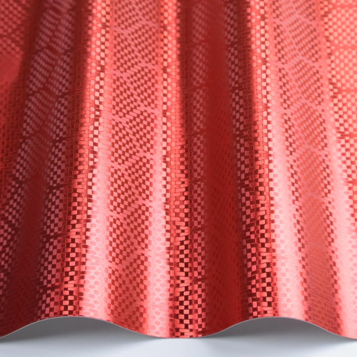 Lypumso® Honeycomb Carbon Fiber Vinyl Wrap (Red)