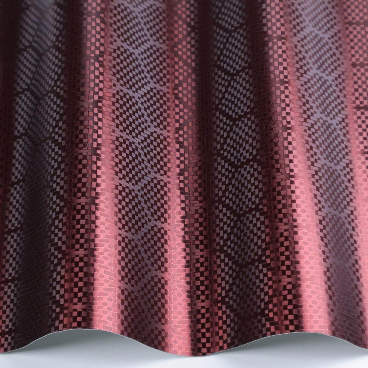 Lypumso® Honeycomb Carbon Fiber Vinyl Wrap (Dark Red)