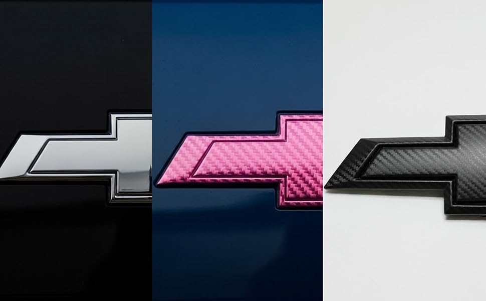 Lypumso 6PCS Auto Emblem Vinyl Wrap Kit (Black Carbon Fiber) - detail image 4