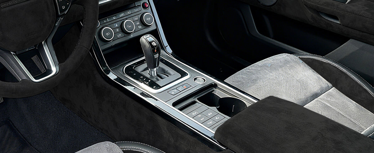 Lypumso Black Suede Fabric Wrap for Car Interior 12in x 59in - detail image 6