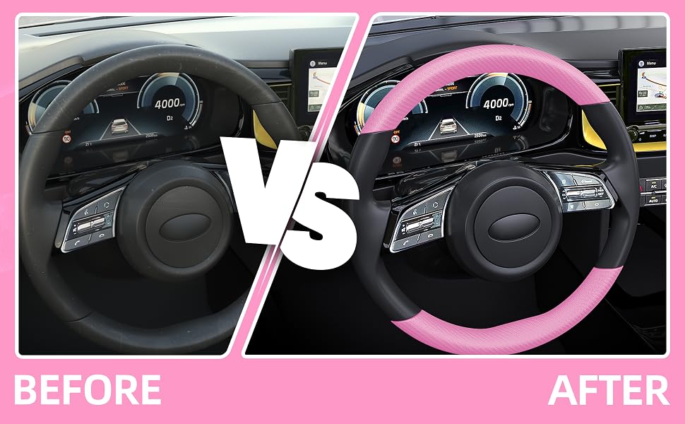 Lypumso 3D Pink Carbon Fiber Vinyl Wrap Tape with Tools Kits - detail image 3