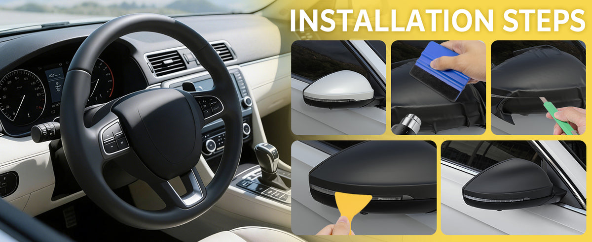 Lypumso Matte Black Vinyl Wrap Roll - detail image 6