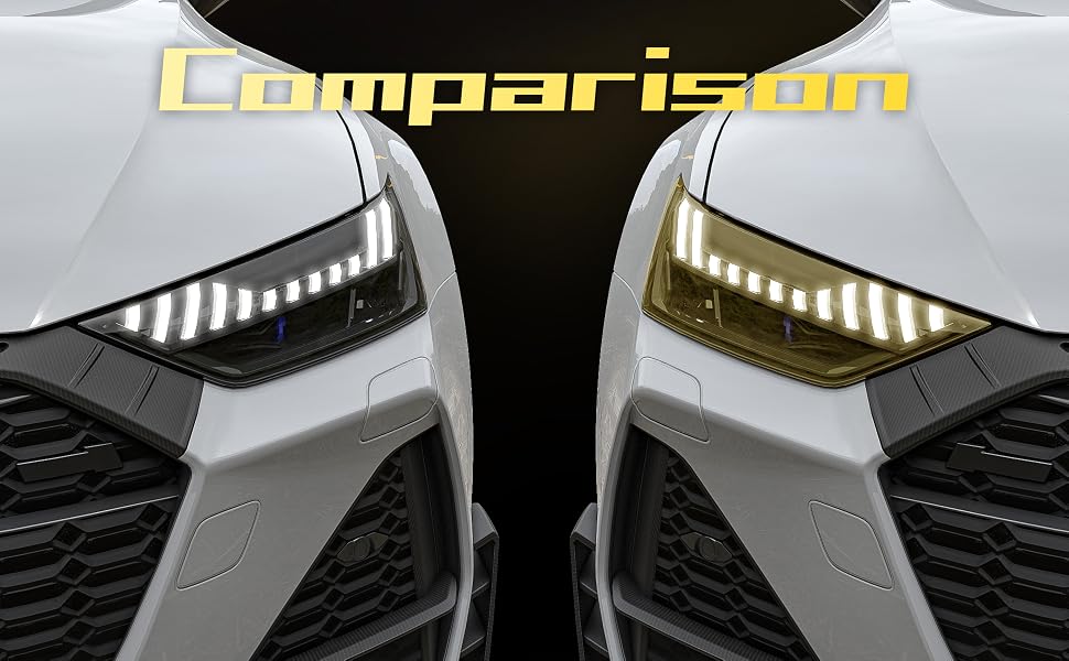 Lypumso 16 x 60 In Red Headlight Taillight Car Tint Vinyl Film - detail image 4