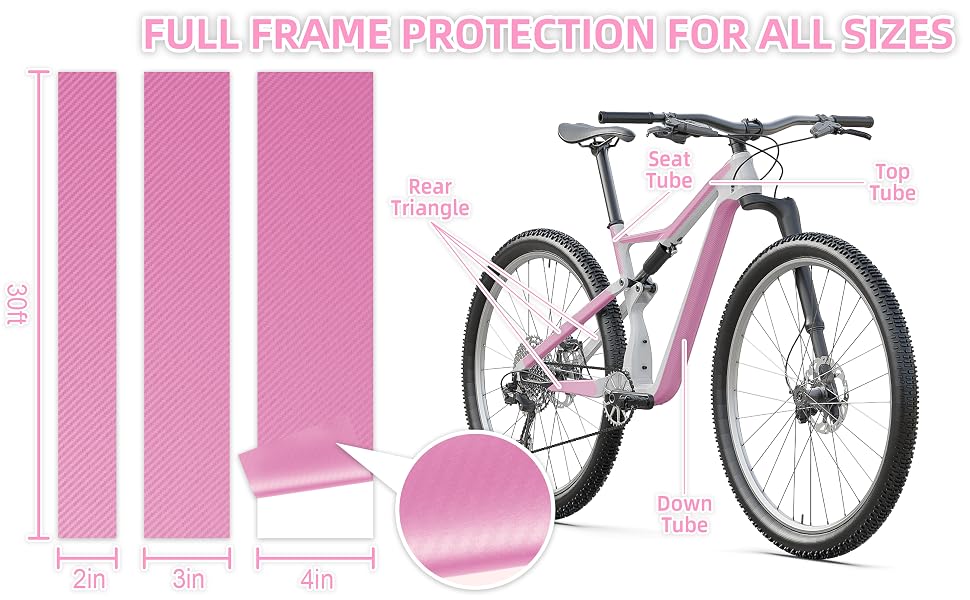 Lypumso 3D Pink Carbon Fiber Vinyl Wrap Tape with Tools Kits - detail image 4